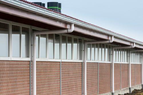 Bouwplast-Easy-Kippfenster mit Abdeckprofiel