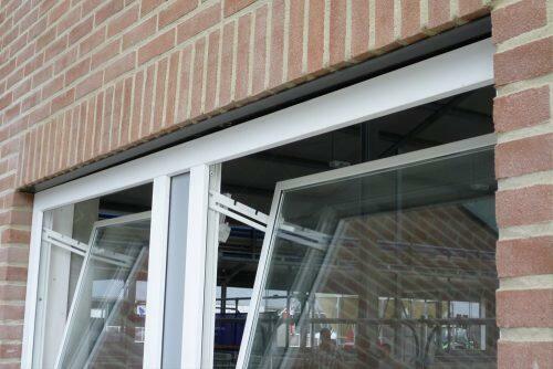 Bouwplast hopper windows with flat profile