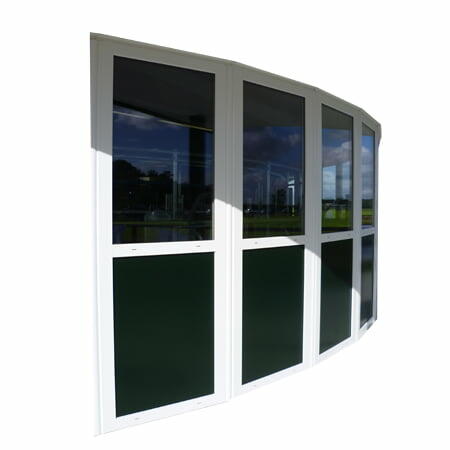 Bouwplast customised gable facade windows