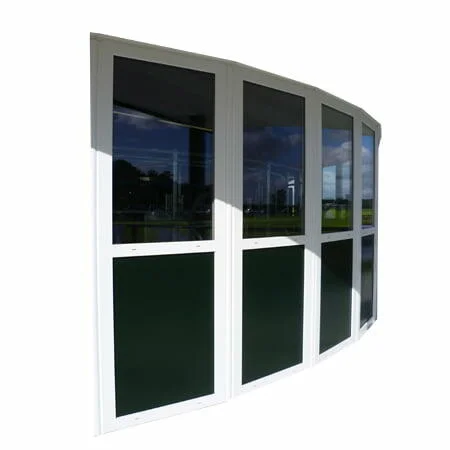 Bouwplast customised gable facade windows